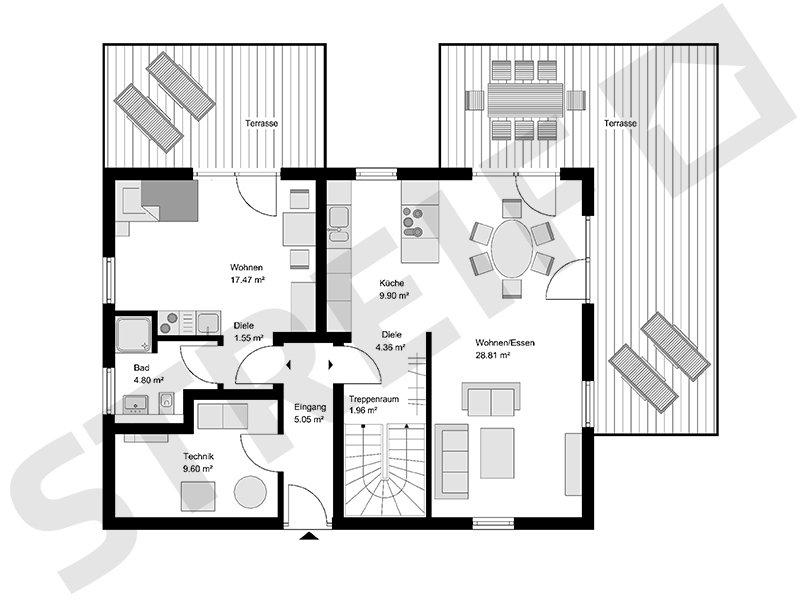 Grundriss EG