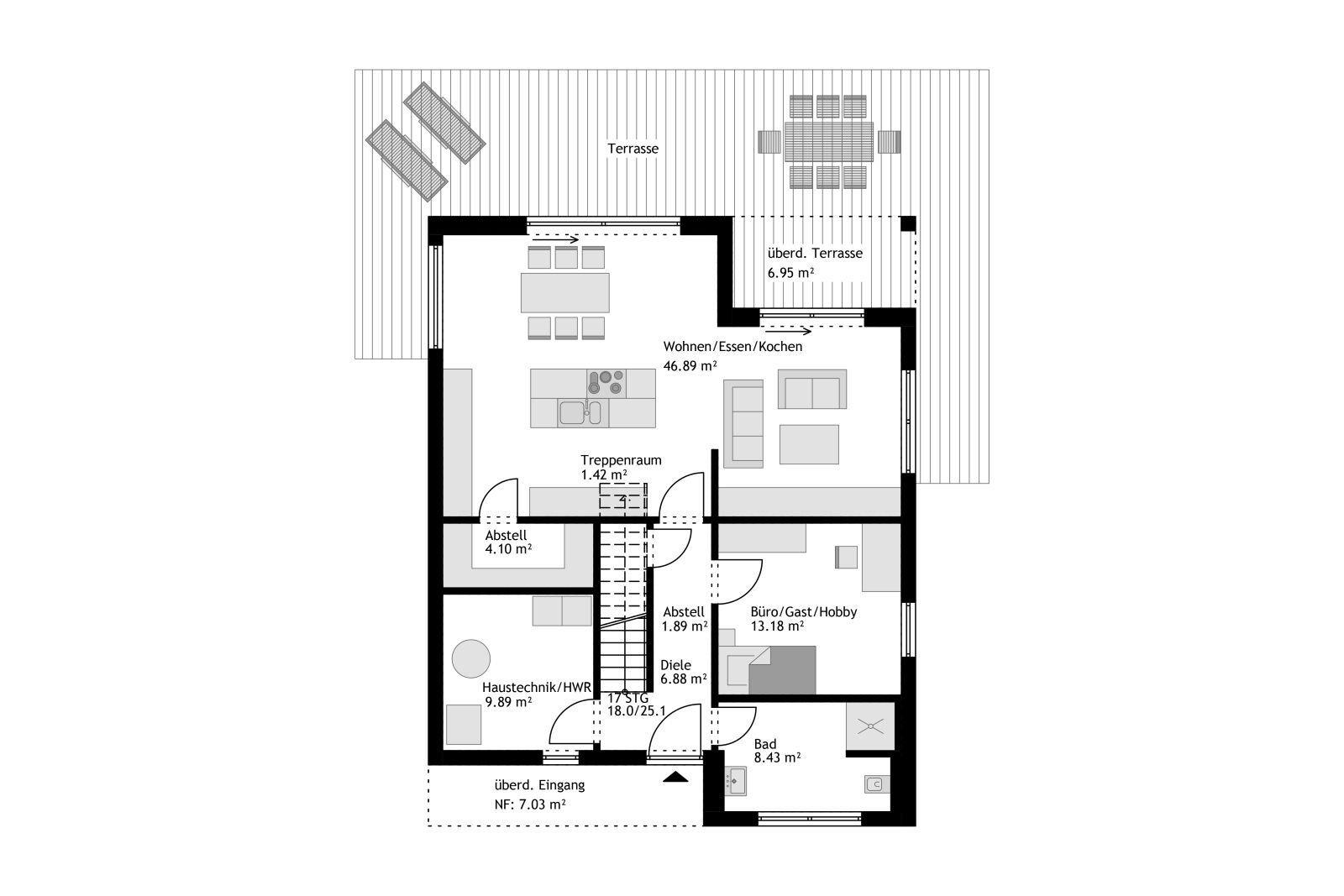 Grundriss Erdgeschoss