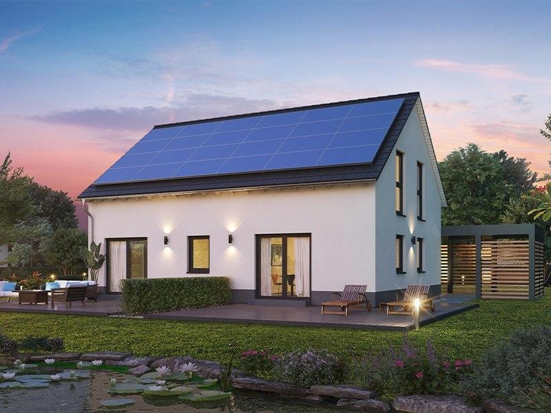 Gestaltungsvorschlag Gartenseite