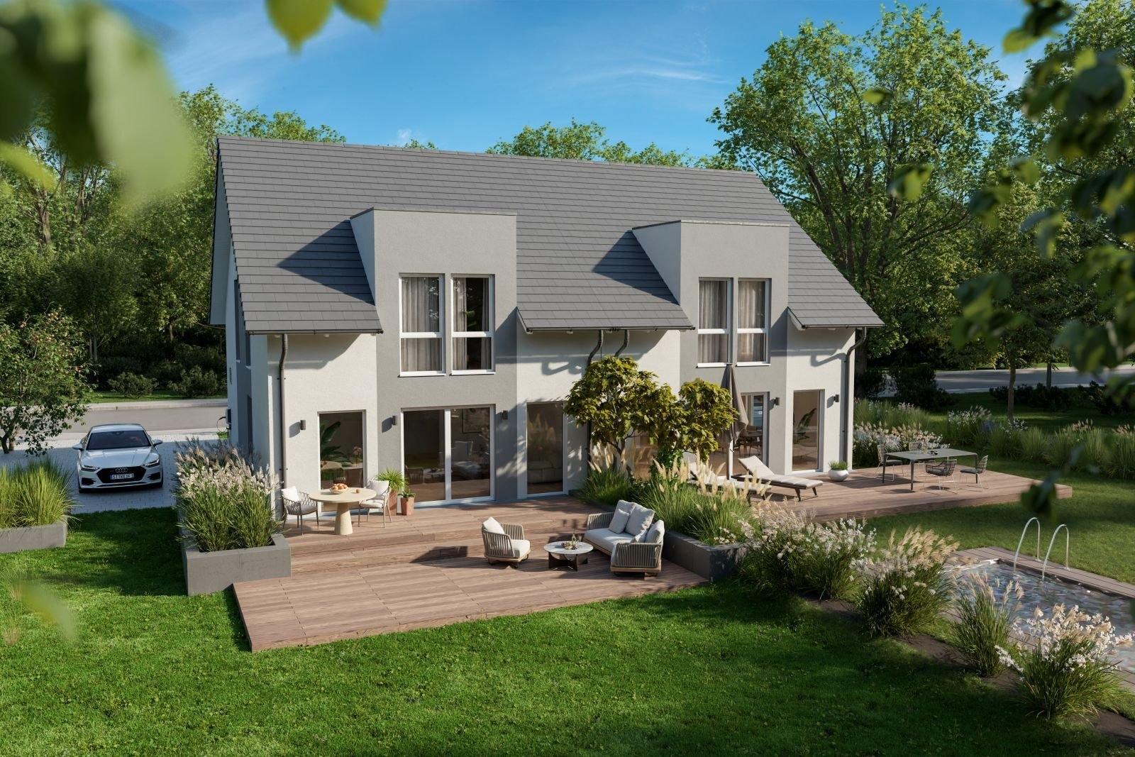 Gestaltungsvorschlag Gartenseite