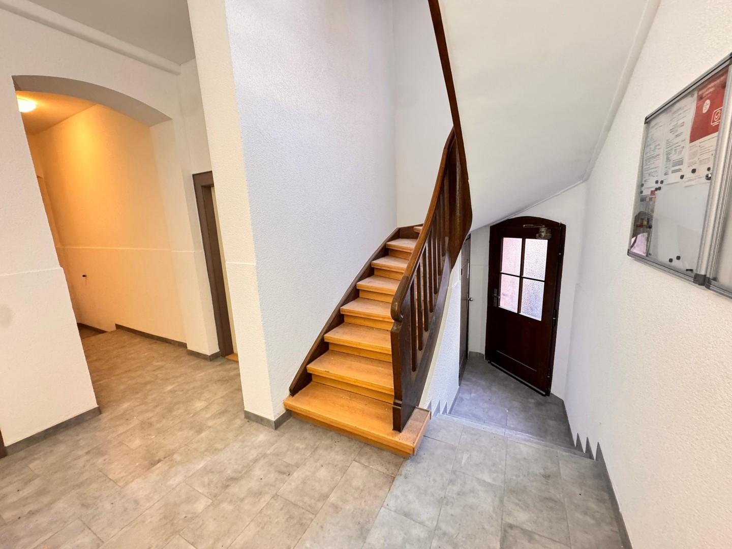 Altbaucharme im Treppenhaus