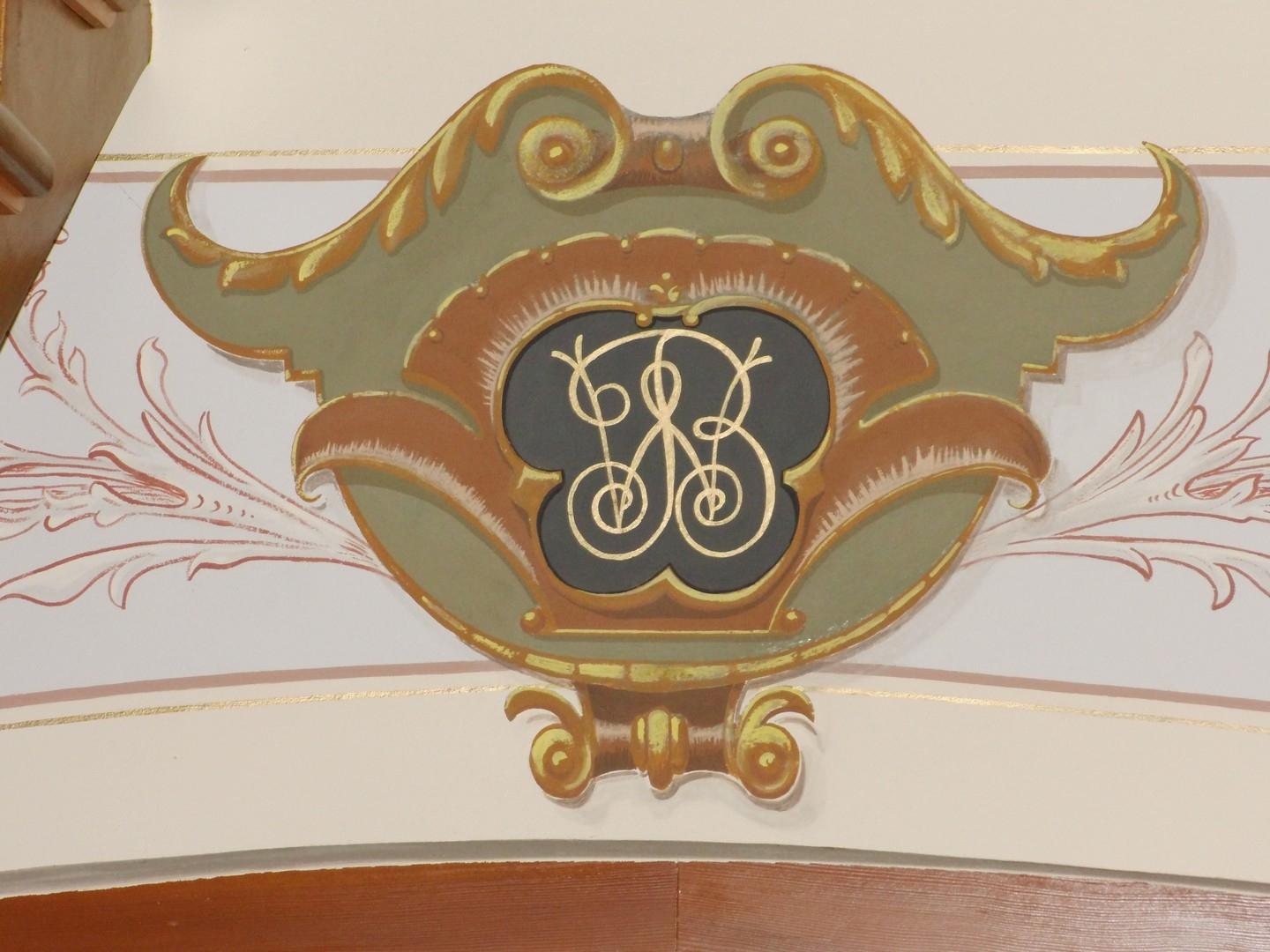 Wappen im Treppenhaus
