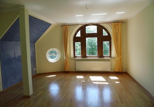 Blick in Schlafzimmer
