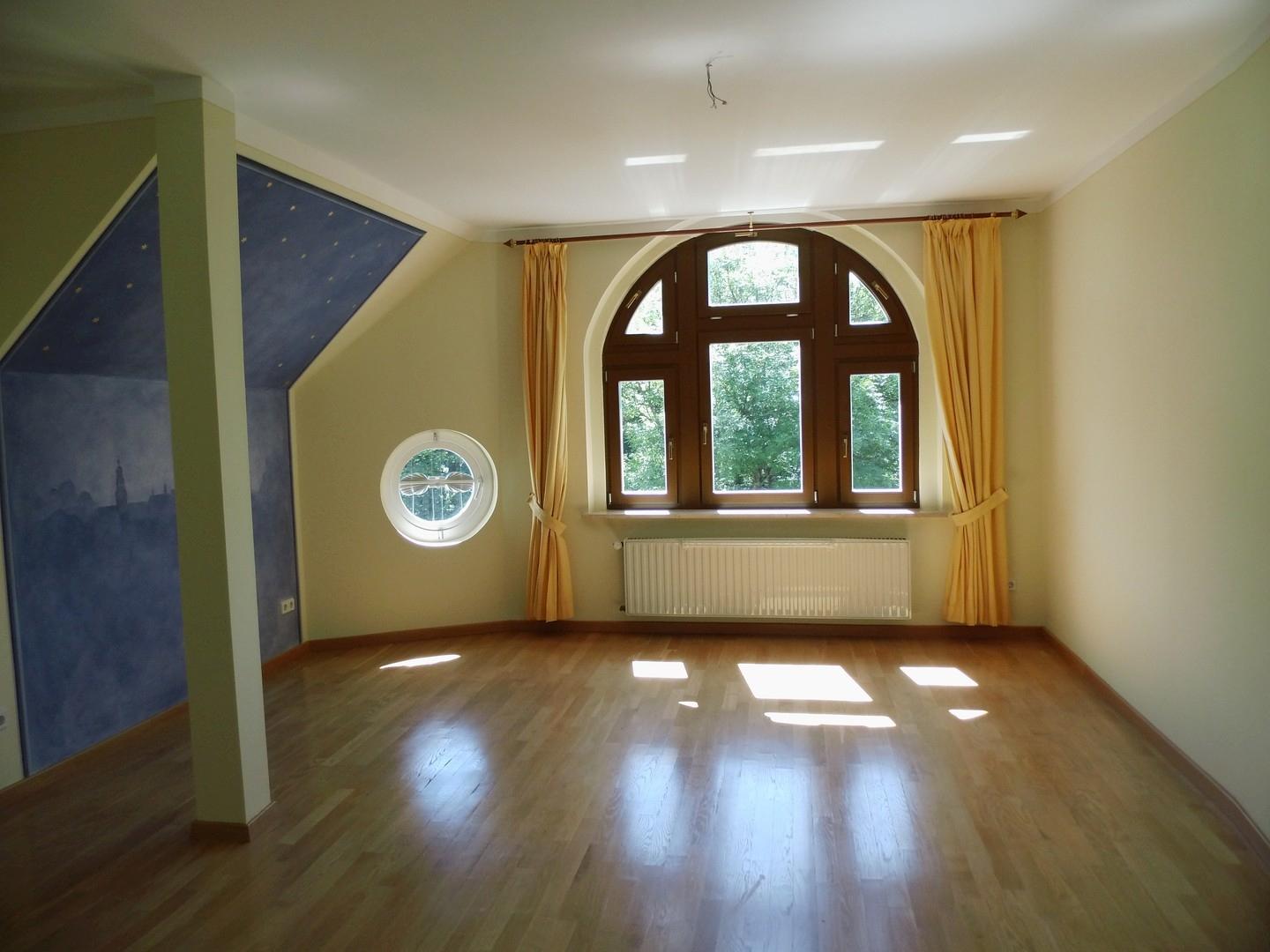 Blick in Schlafzimmer