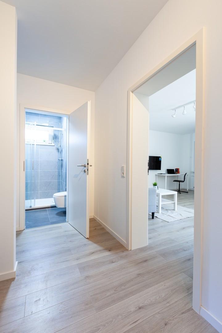 Blick Flur & Zimmer 1