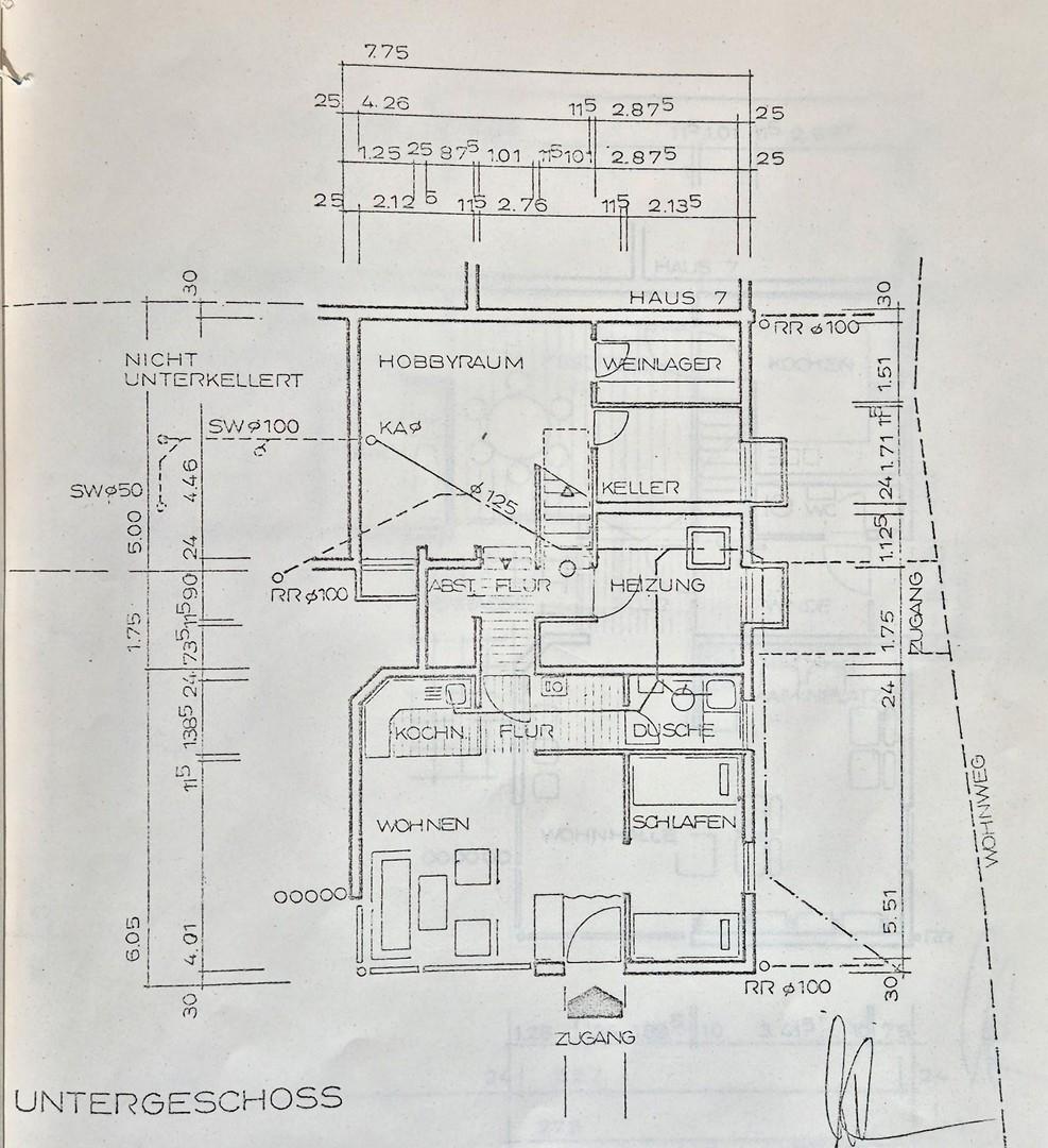 Grundriss UG