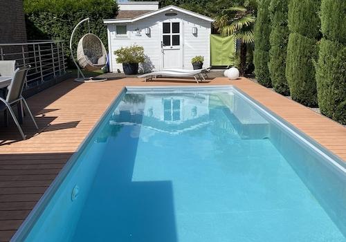 Ansicht Pool offen