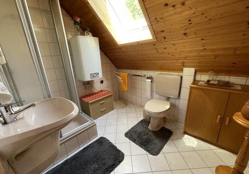 Bad im 1 OG mit Dusche