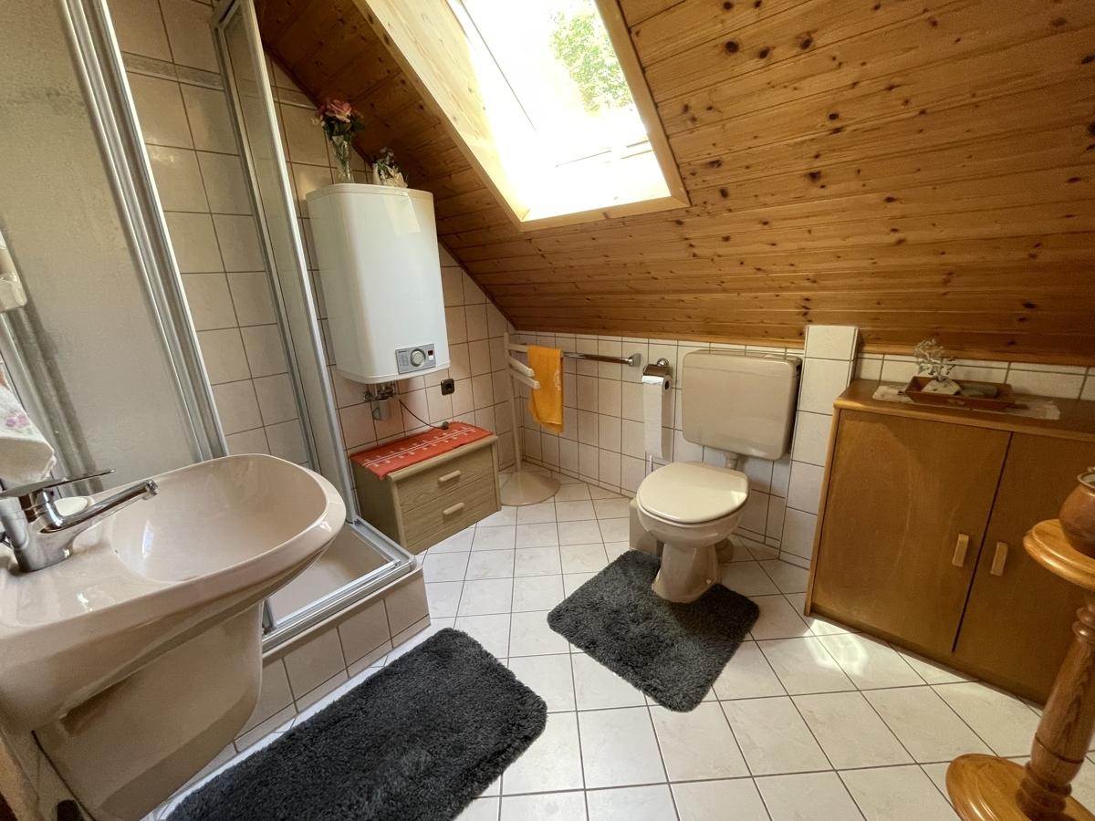 Bad im 1 OG mit Dusche