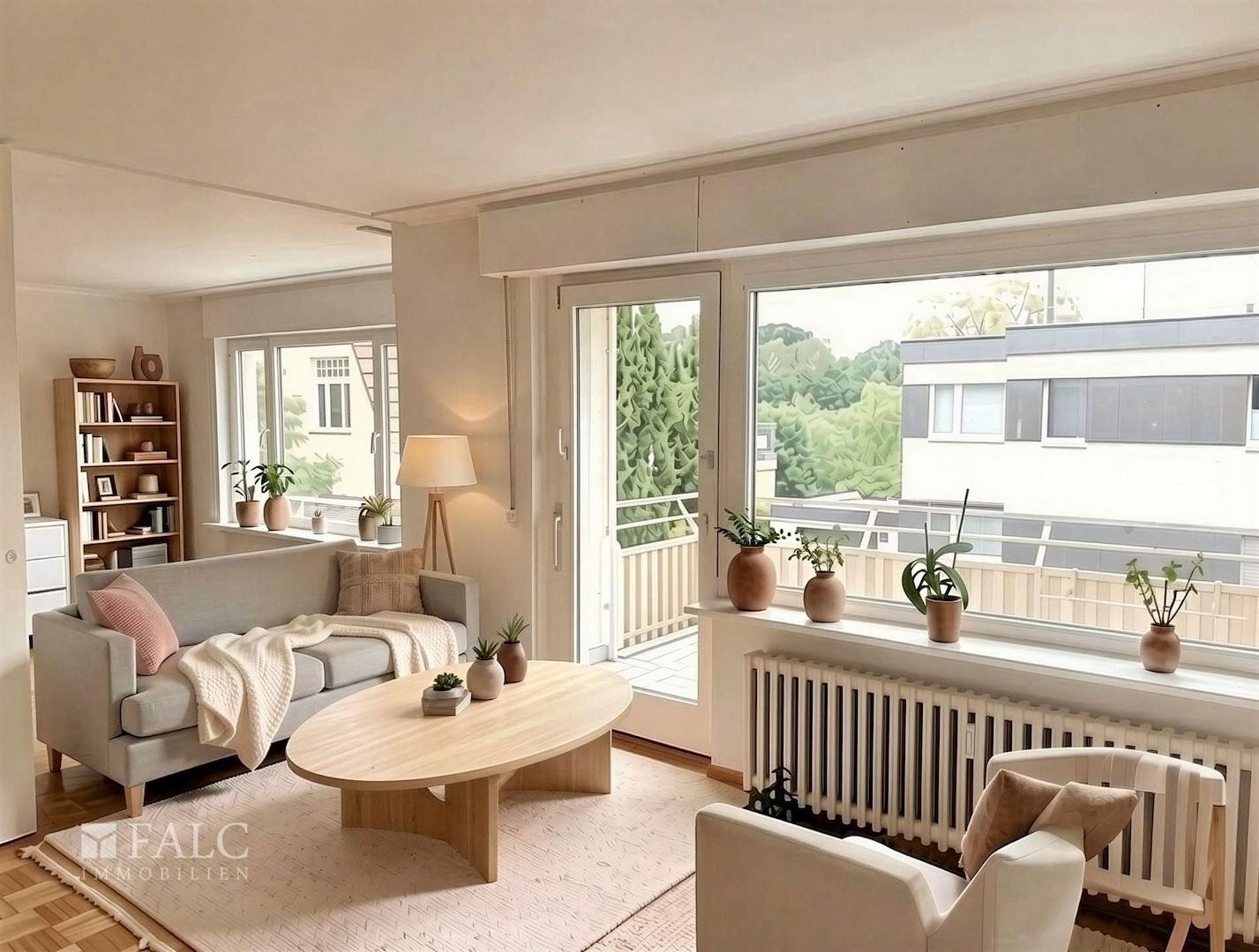 Wohnzimmer Einrichtungsbeispiel
