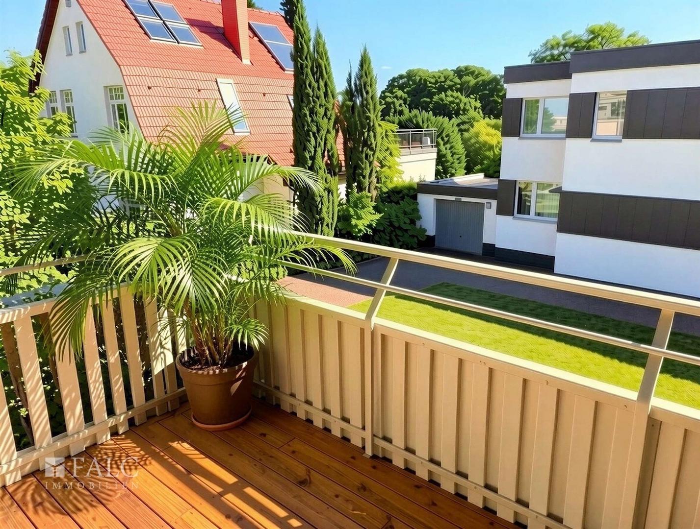 Balkon - Einrichtungsbeispiel