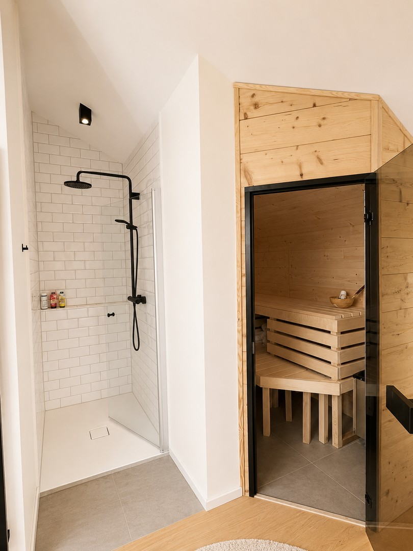 Wellnessbad mit Sauna