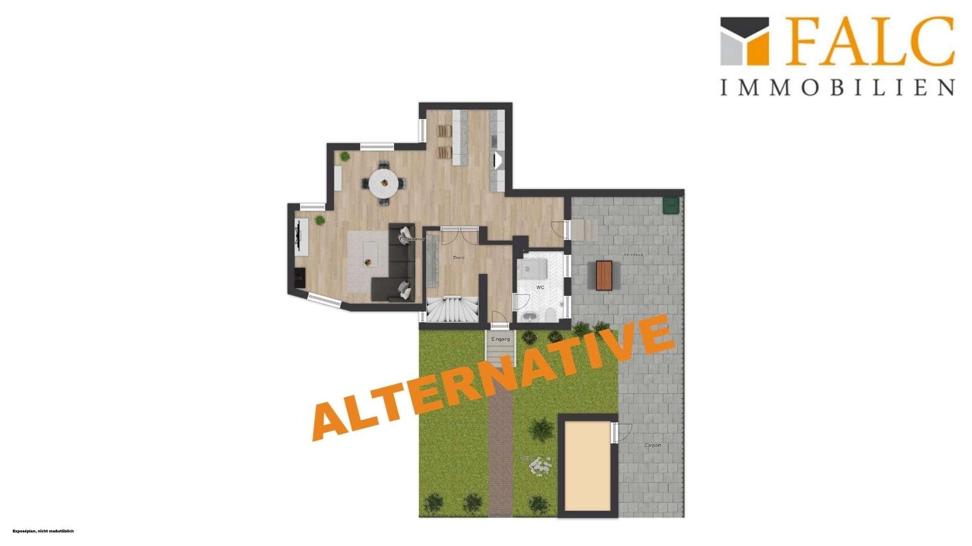 Grundriss Alternative