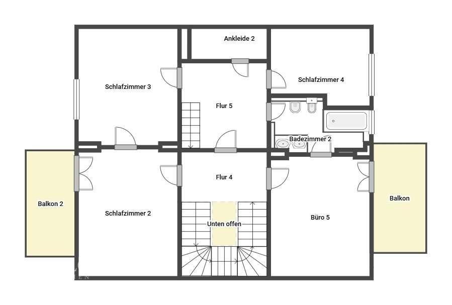 2. Etage