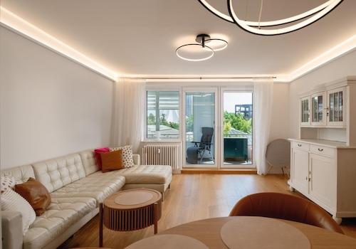 Wohnzimmer mit Lichtkonzept