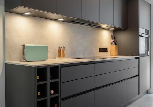 Platz zum genüsslichen Kochen