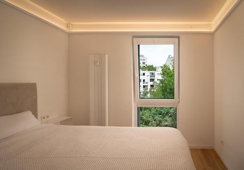 Schlafzimmer mit Aussicht