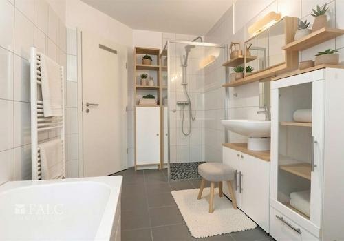 Badezimmer Whg. 2d - (KI generiert)