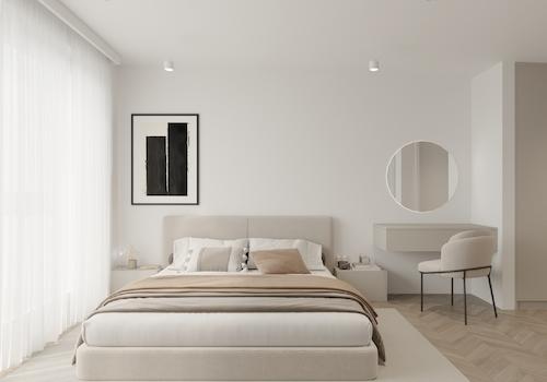 Innenansicht Schlafzimmer