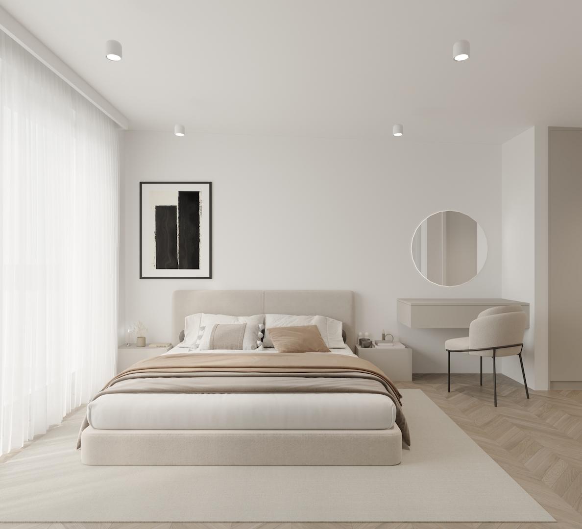 Innenansicht Schlafzimmer