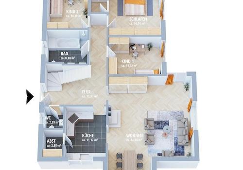 Grundriss EG