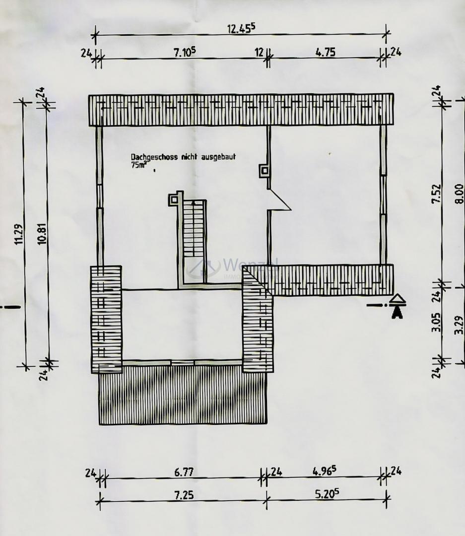 Grundriss Dachgeschoss