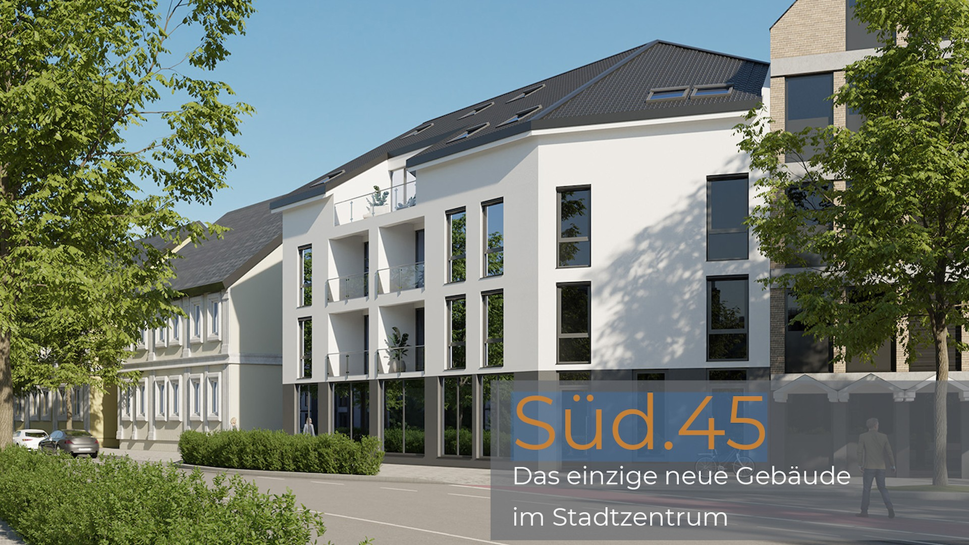 Strassenansicht des Hauses