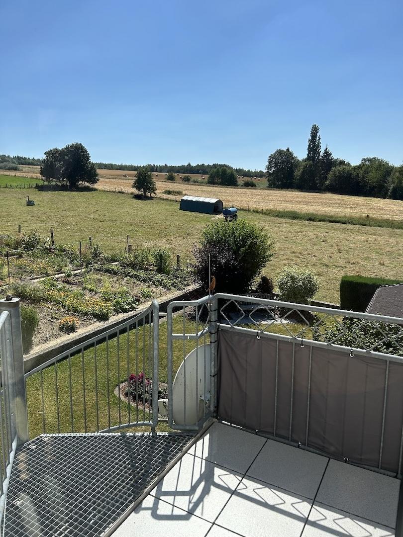 Terrasse und Abgang Garten DG