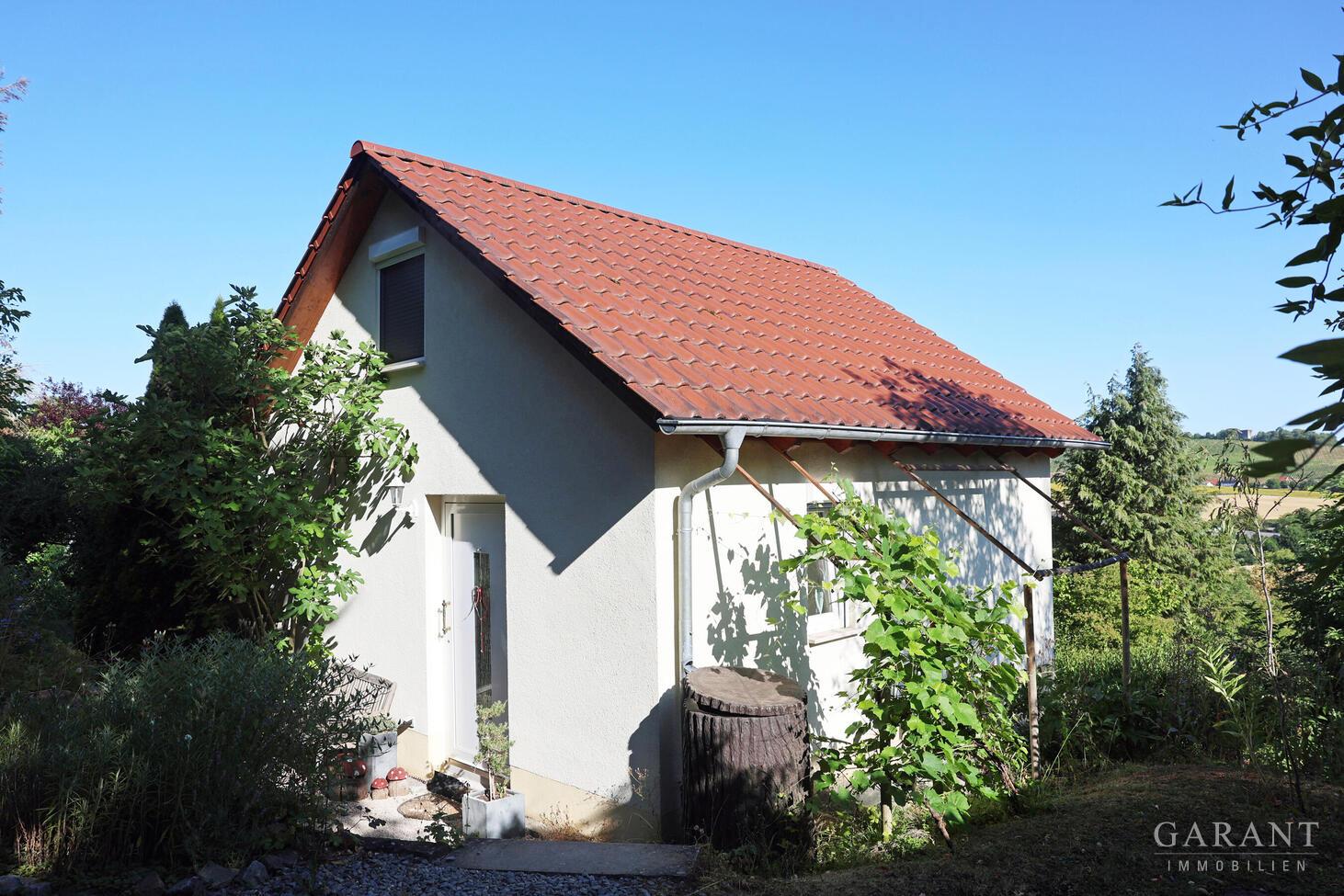 Massivhaus Eingang