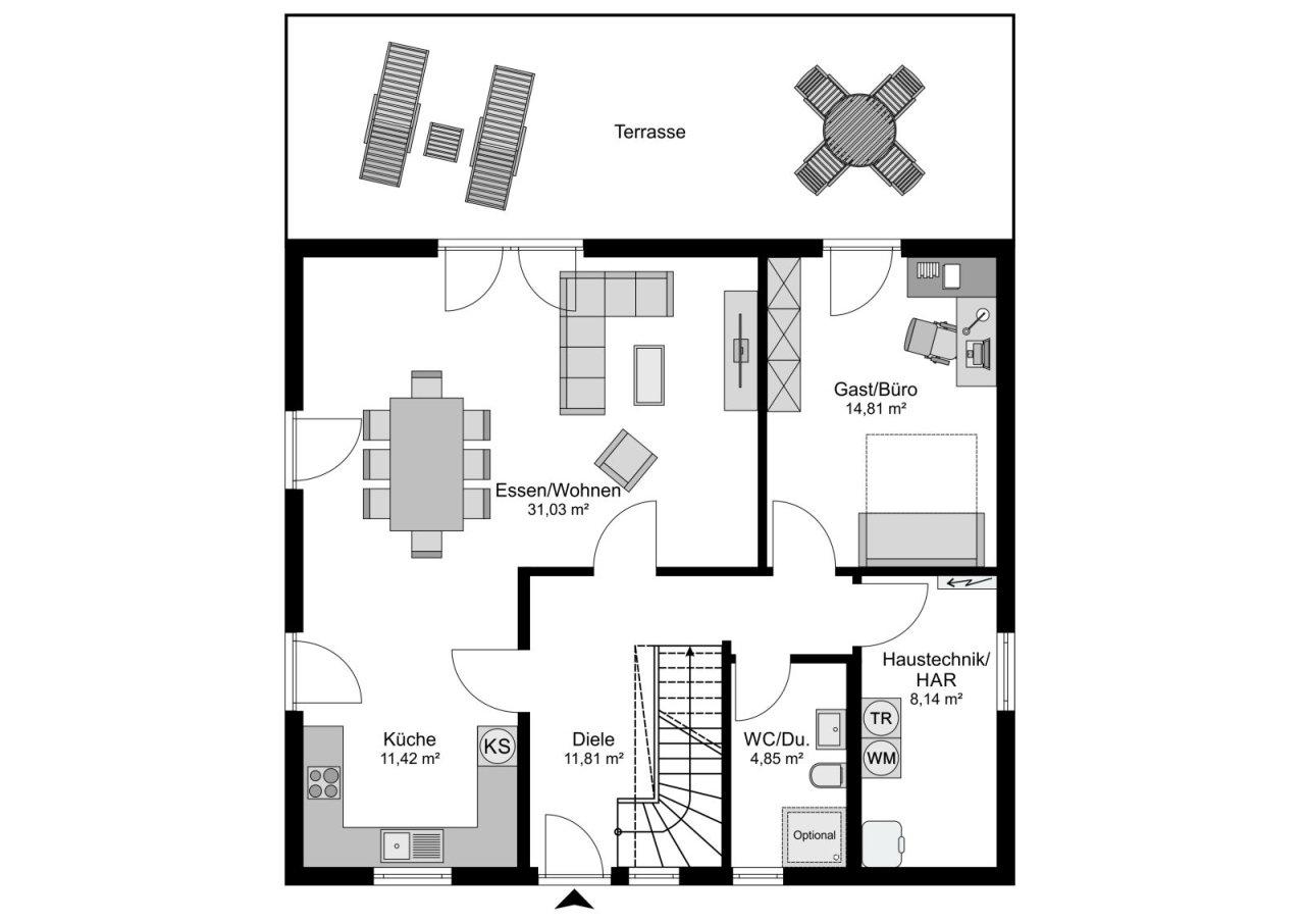 Family Grundriss EG