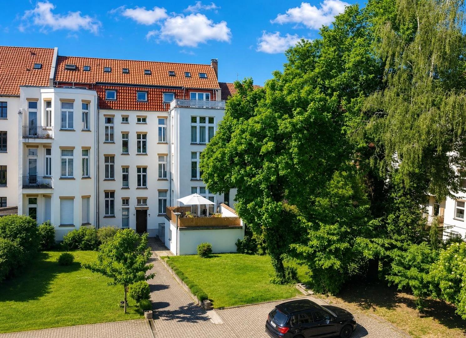 Blick in die Grünruhezone