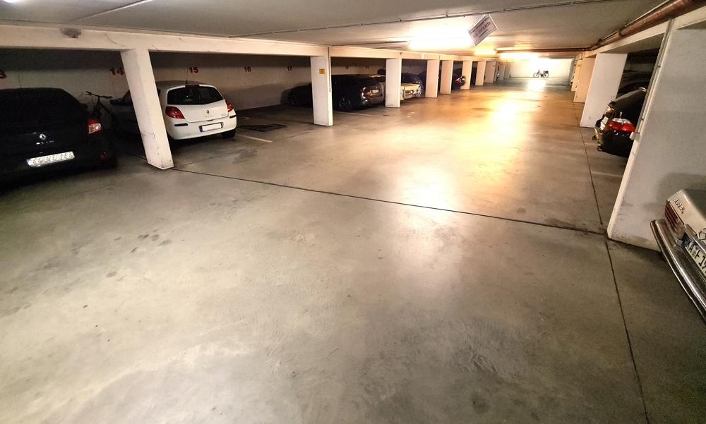 viel Raum zum Einparken