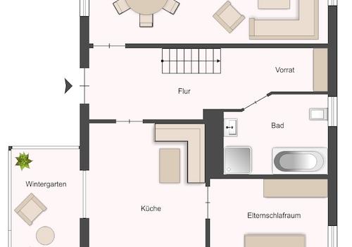 Grundriss Erdgeschoss