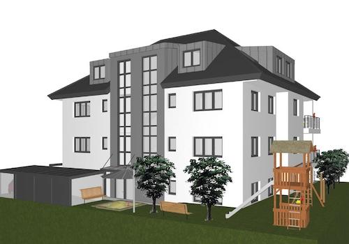 Ansicht Hauseingang