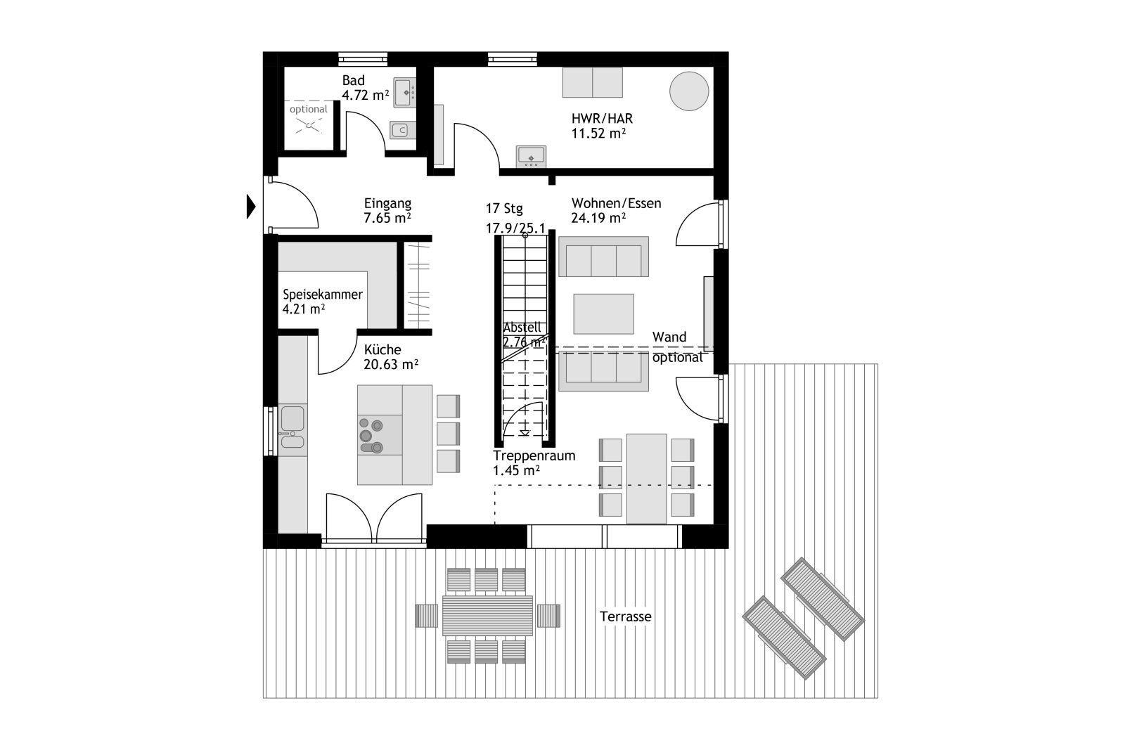 Grundriss EG