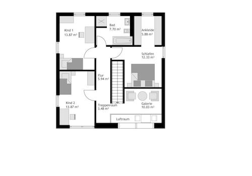 Grundriss OG