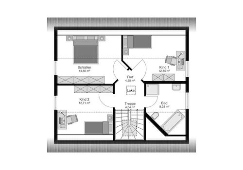 Family Grundriss DG