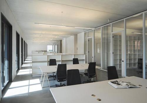 Blick ins Büro