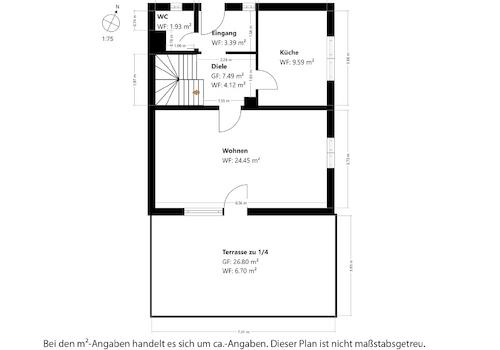 Grundriss Erdgeschoss