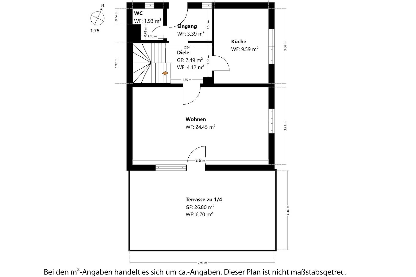 Grundriss Erdgeschoss