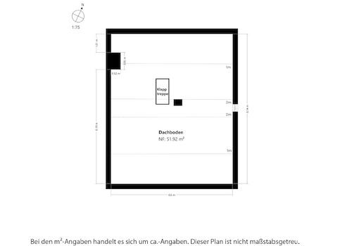 Grundriss Dachgeschoss