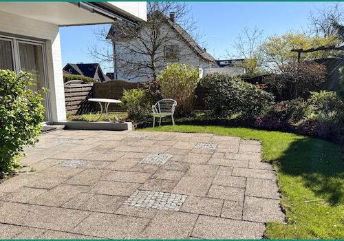 viel Platz und Blick ins Grüne