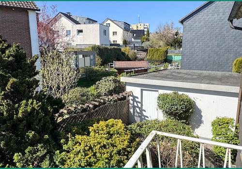 Blick vom Balkon in die andere Richtung