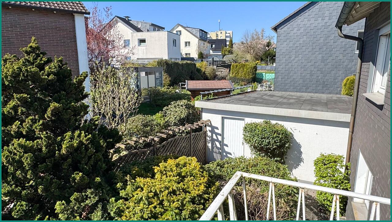 Blick vom Balkon in die andere Richtung