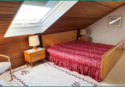 Schlafzimmer im Dachgeschoss