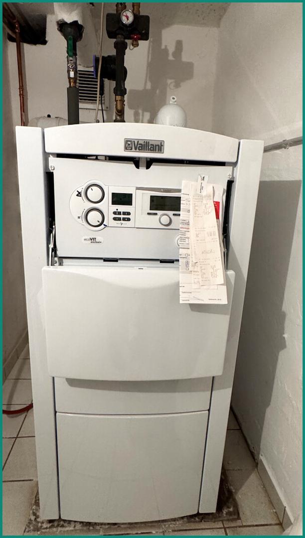 Gas-Zentralheizung von Vaillant, erneuert 2022