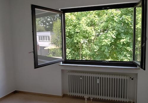 Fenster nach Osten gelegen