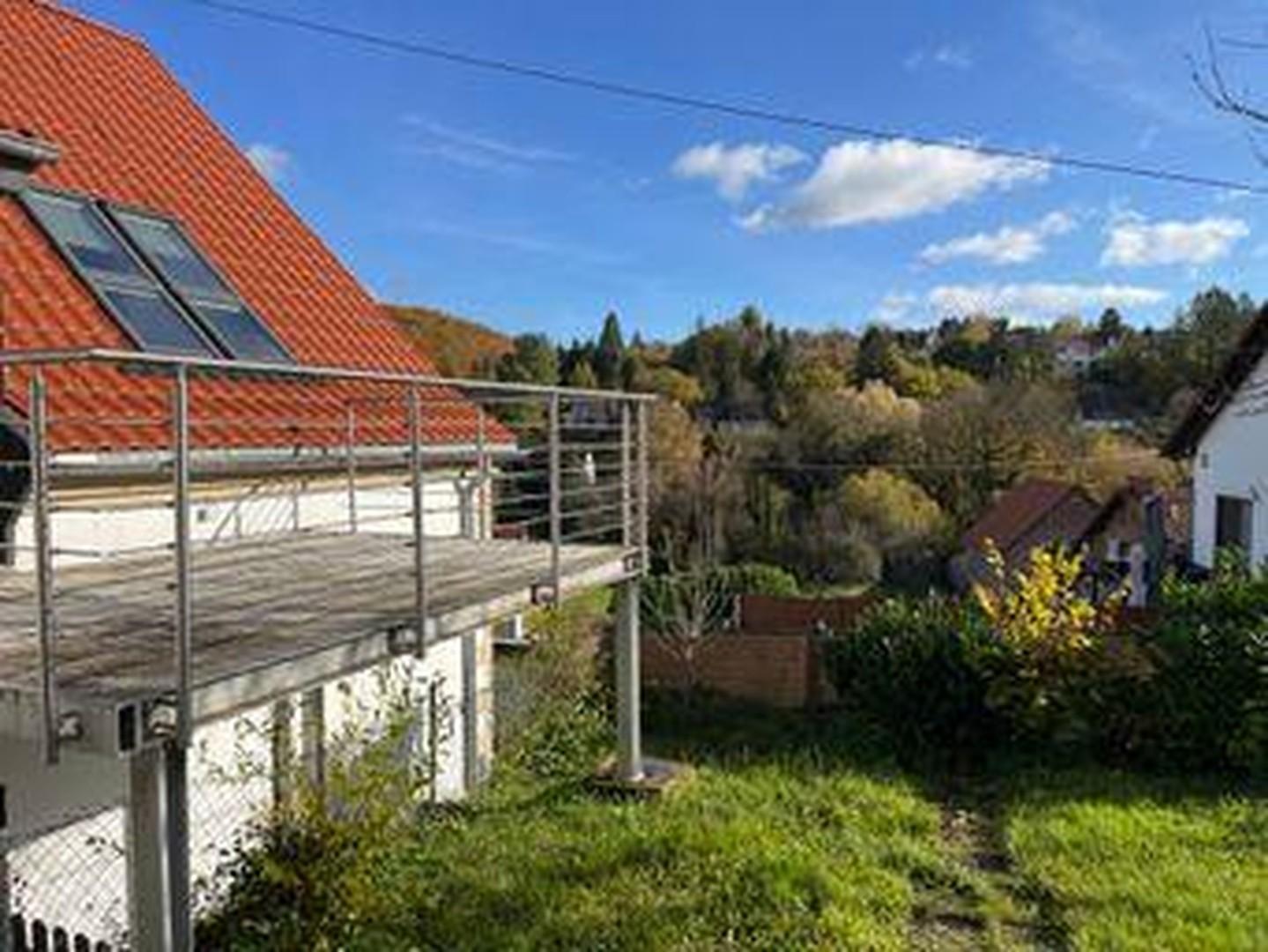 Ihr Balkon mit freier Sicht