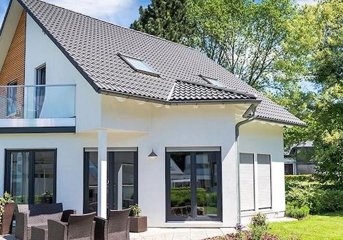 Haus Bad Vilbel Gartenansicht
