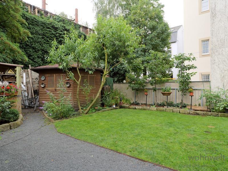 Garten-Sitzecke im Innenhof